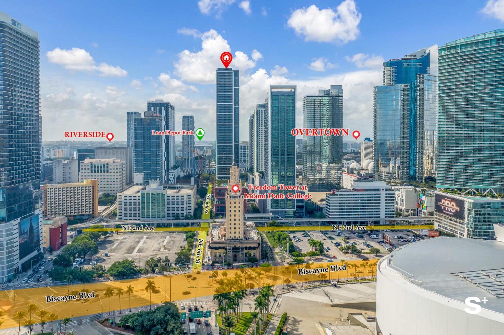 Apartment Modern Dtw Escape With Water Views Miami